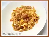 Receta Revuelto de patatas y chistorras