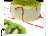 Receta Mousse helada de albaricoque y kiwi