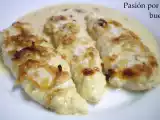 Receta Solomillos de pollo a la crema