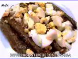 Receta Esparragos trigueros en salsa