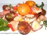 Receta Salpicón de gambas, langostinos y pulpo