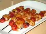 Receta Yakitori - brocheta de pollo teriyaki