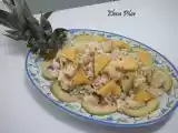 Receta Ensalada de pollo con piña y manzana