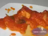 Receta Pez espada con salsa de tomate casera