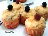 Receta 'muffins' de arándanos secos