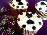 Receta Cupcakes de tarta de queso en microondas