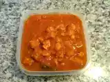 Receta Salsa de tomate con carne para acompañar pasta.