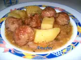 Receta Albondigas en salsa de avellana y almendras