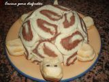 Receta Tartas infantiles: pastel tortuga