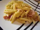 Receta Pasta a la carbonara con huevo