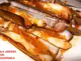 Receta Receta gallega: navajas a la plancha y navajas en salsa marinera