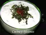 Receta Crema (dip) de queso fresco batido con hierbas frescas
