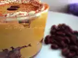 Receta Vasitos de crema de café crujiente
