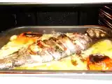 Receta Lubina al horno