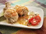 Receta Muslos de pollo escabechados