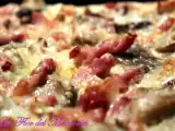 Receta Pizza a la carbonara