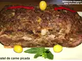 Receta Pastel de carne picada.