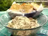 Receta Crema de berenjenas, baba ganuj (en turco) o muttabal betinjan (en árabe)