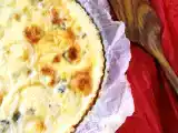 Receta Quiche de pera y queso de cabra