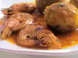 Receta Albóndigas de pescado y langostinos