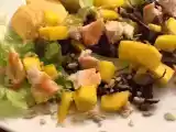 Receta Ensalada de pollo y mango