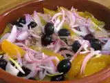 Receta Ensalada de naranja y bonito