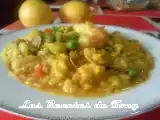 Receta Arroz meloso con gambas y almejas