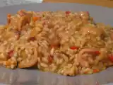 Receta Arroz cremoso de calamares o risotto de calamares