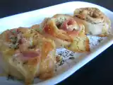 Receta Mini rolling pizza