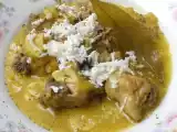 Receta Pollo en pepitoria