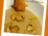 Receta Crema de champiñon y castañas
