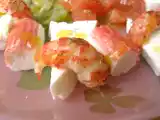 Receta Ensalada de cangrejos de río