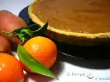 Receta Tarta de batatas con mandarinas