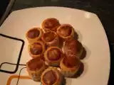 Receta Canape de patatera con mermelada de aceituna
