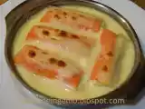 Receta Canelones de pescado y gambas