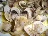 Receta Almejas a la plancha rápidas