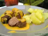 Receta Albóndigas en salsa de zanahoria y curry
