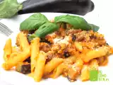 Receta Pasta con berenjena