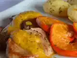 Receta Solomillo de cerdo con salsa de naranja