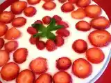 Receta Tarta de queso y fresas
