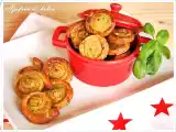 Receta Hojaldre con salsa pesto