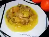 Receta Pollo con naranjas