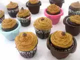 Receta Cupcakes de chocolate con buttercream de moca (con y sin thermomix)