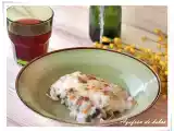 Receta Lasaña de pollo asado con verduras