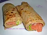 Receta Crepes de gofio canario rellenas de salmón