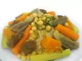 Receta Cuscus con ternera y vegetales