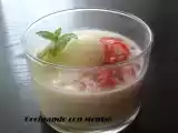 Receta Crema de melón con virutas de jamón