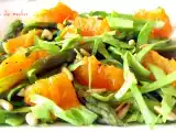 Receta Ensalada de espárragos y naranja