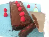 Receta Tarta de chocolate y frambuesas (con y sin thermomix)