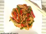 Receta Verduras al curry